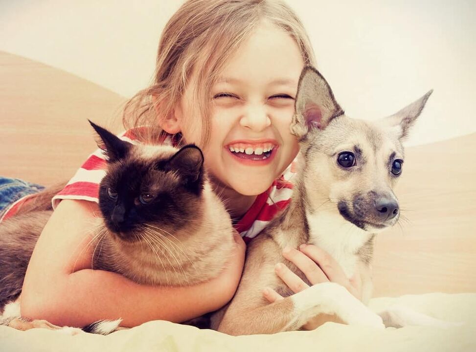 Pets can be at risk of helminth infection, especially for children